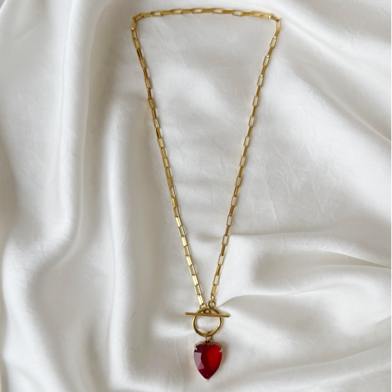 Red  Love Necklace