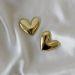 Pack of 2 golden hearts
