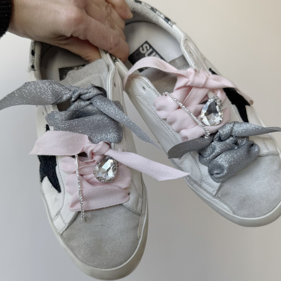 Custom Silver&Pink