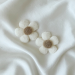 Lot 2 fleurs Daisy Coton