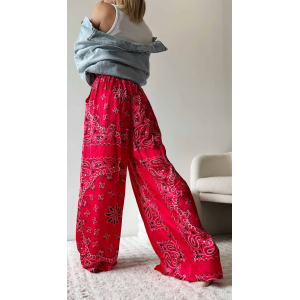 Bandana red trousers