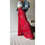 Bandana red trousers