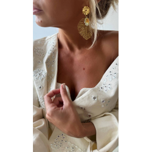 Natural  earrings (sold in pairs)