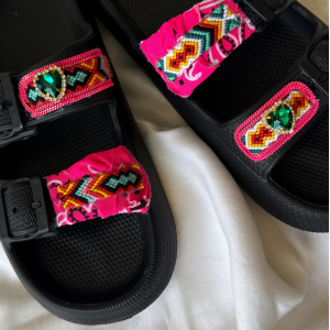Rio Orange Sandals