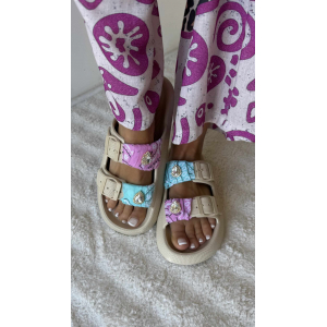 Rio Orange Sandals