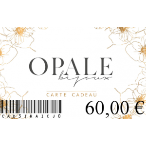 Carte Cadeau 60