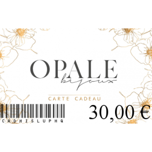 Carte cadeau 30