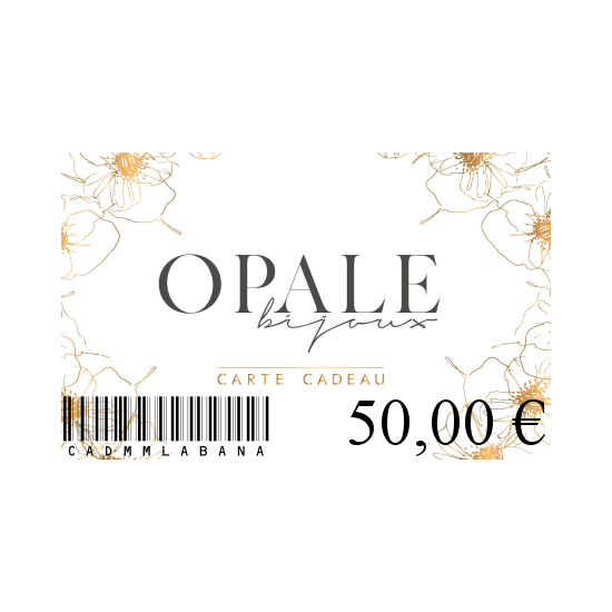 Carte cadeau 50