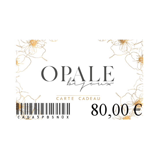 Carte Cadeau 80