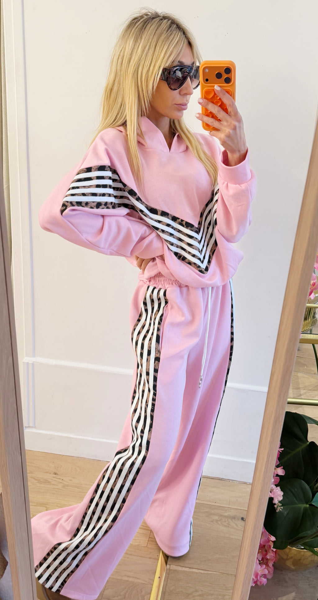 PANTALON Jogging More Love pink