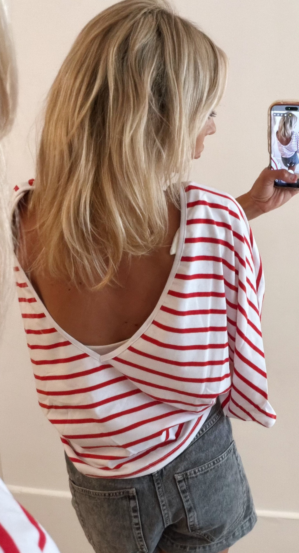 TEE SHIRT Marin rouge