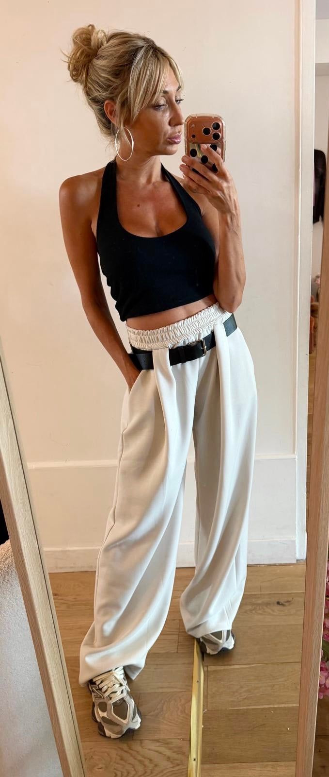 PANTALON Ophélie cream