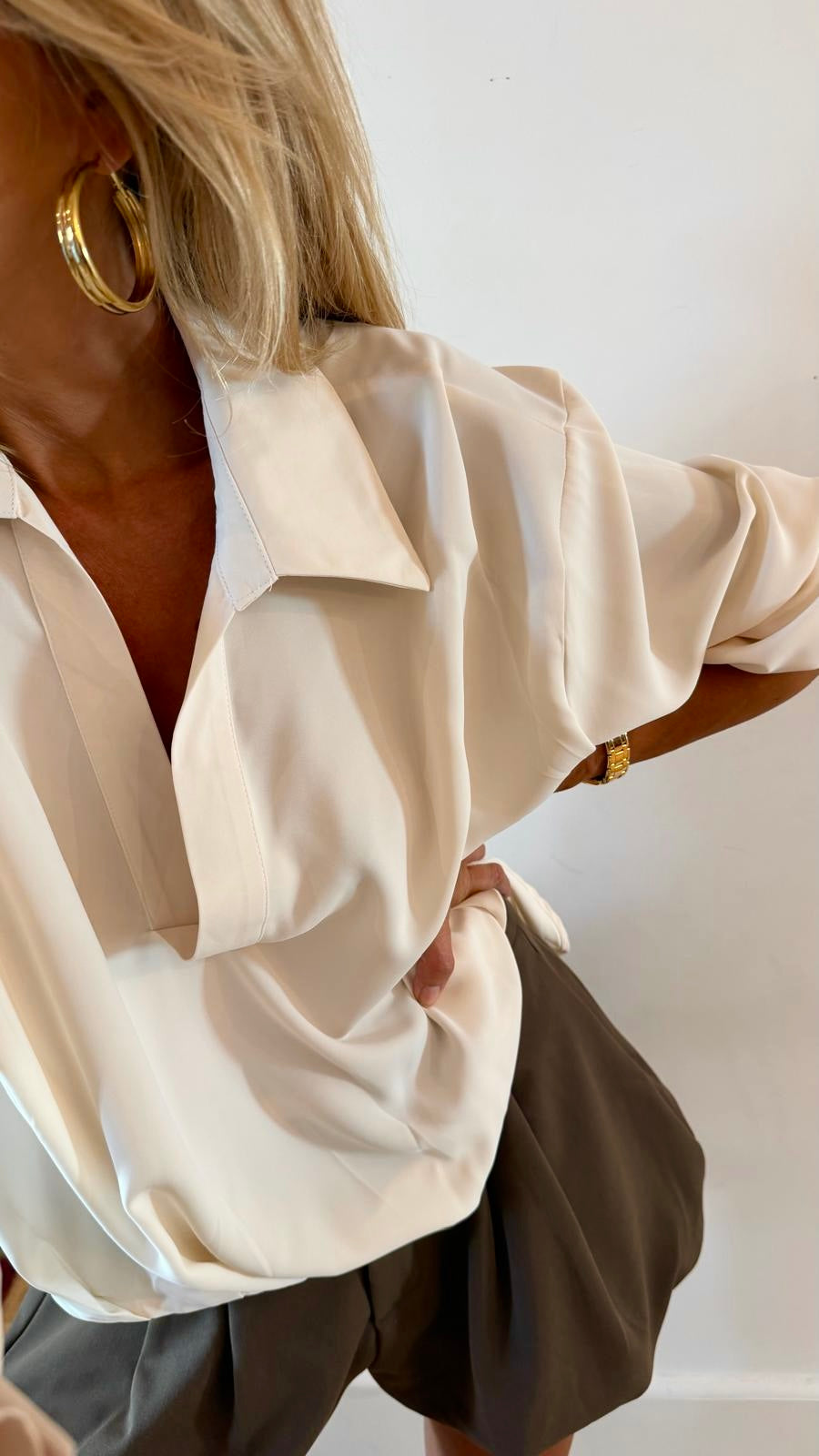 CHEMISIER Sarah cream
