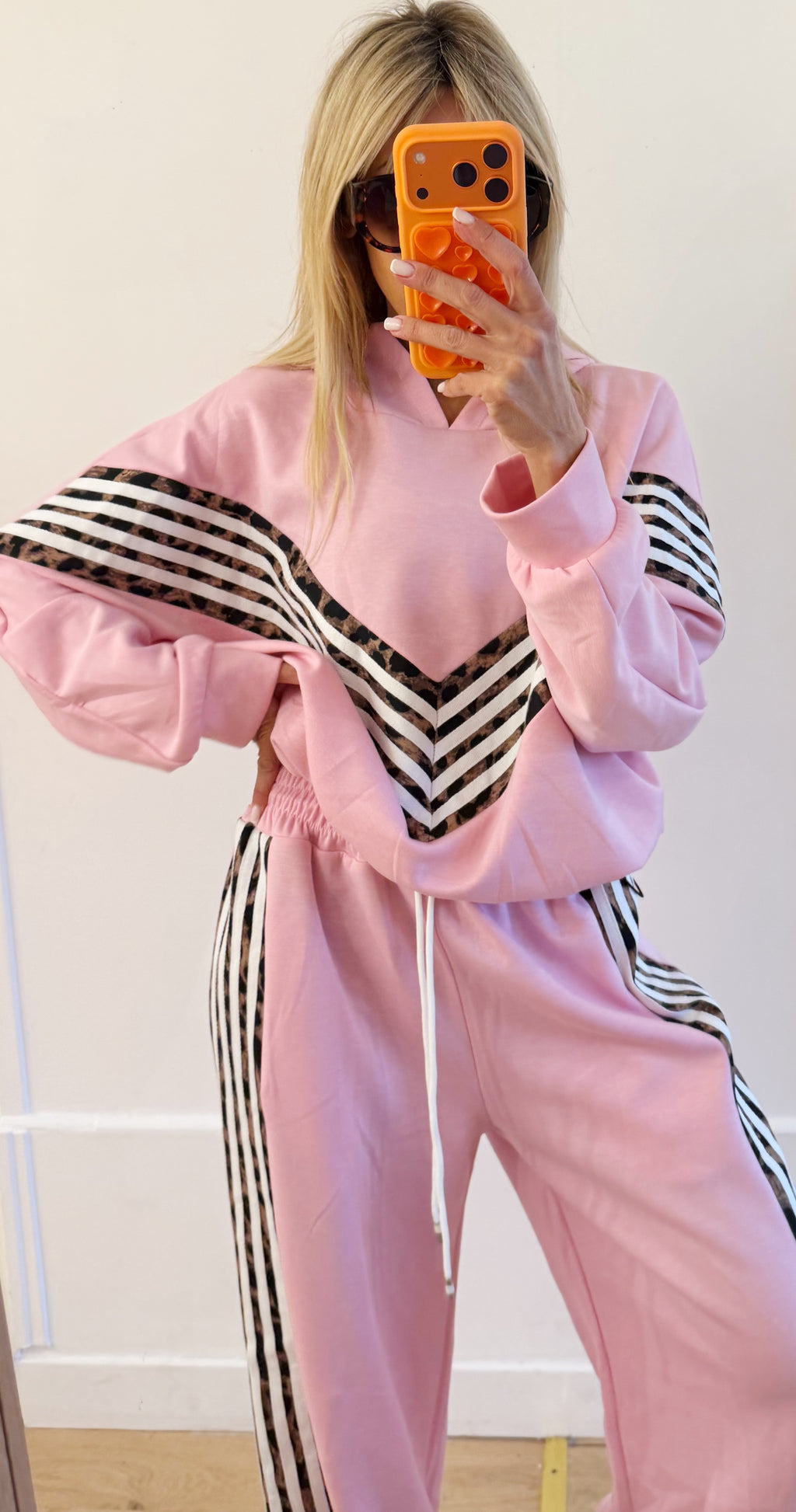 PANTALON Jogging More Love pink