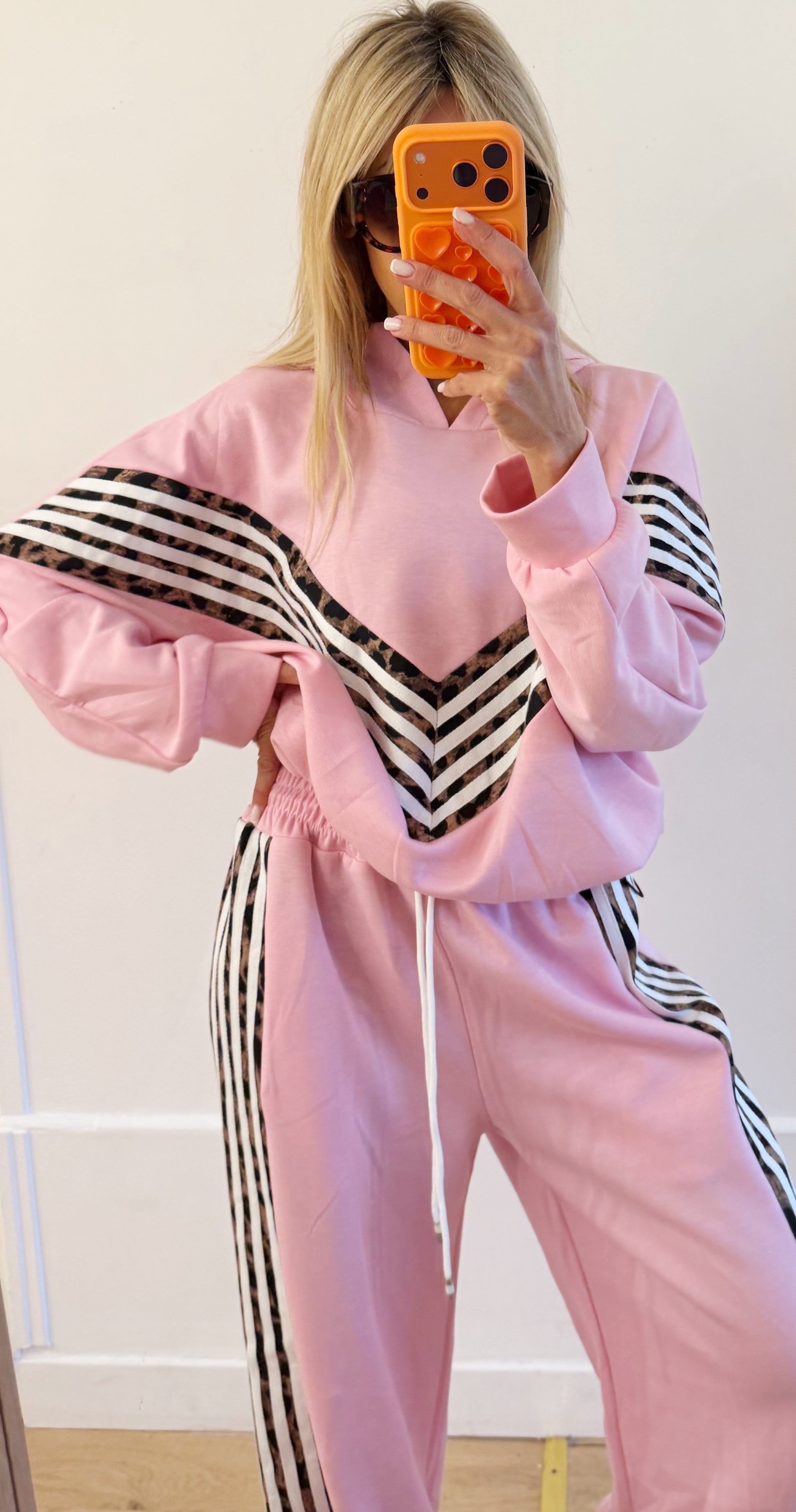 PANTALON Jogging More Love pink