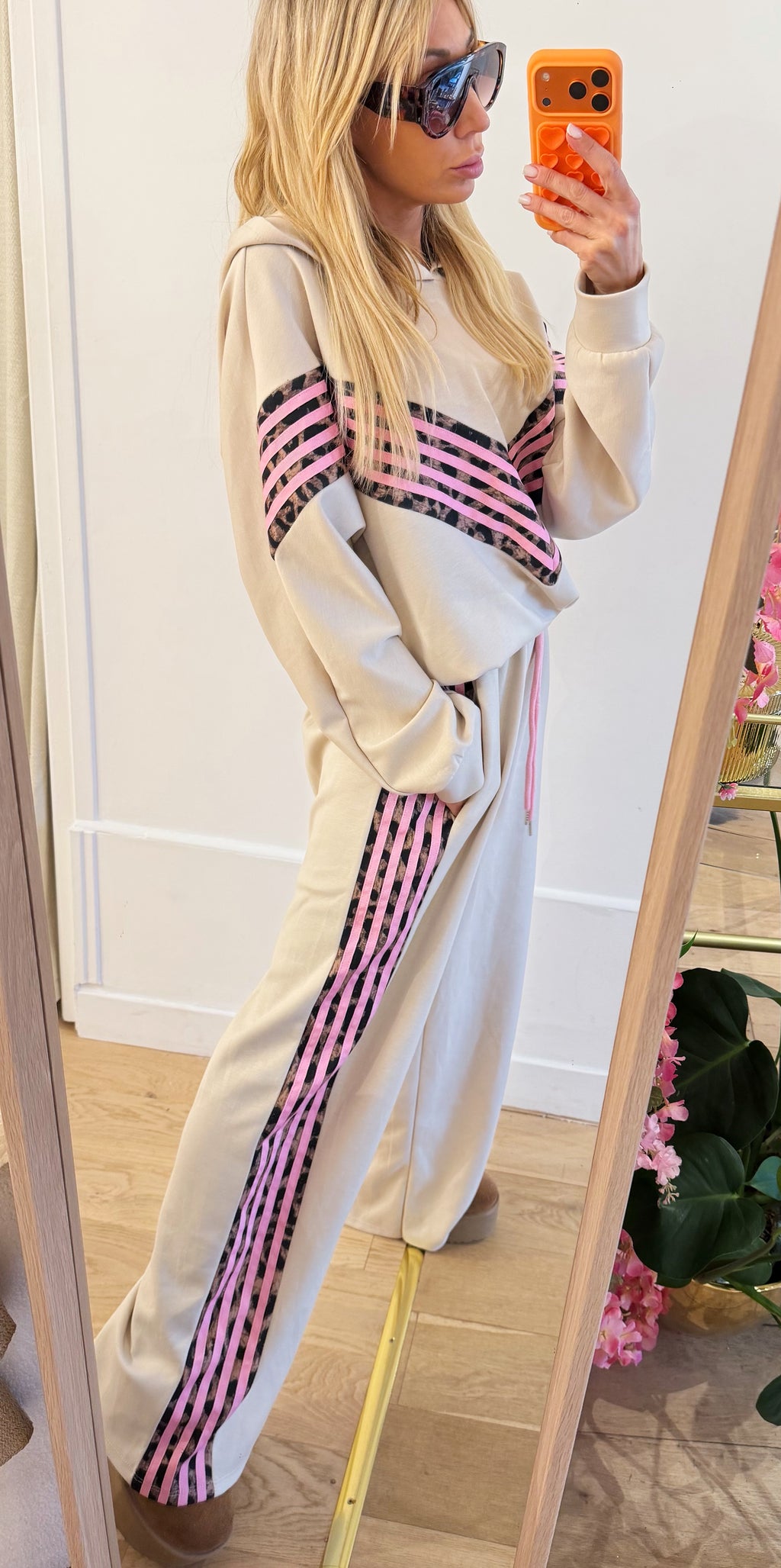 PANTALON Jogging More Love cream