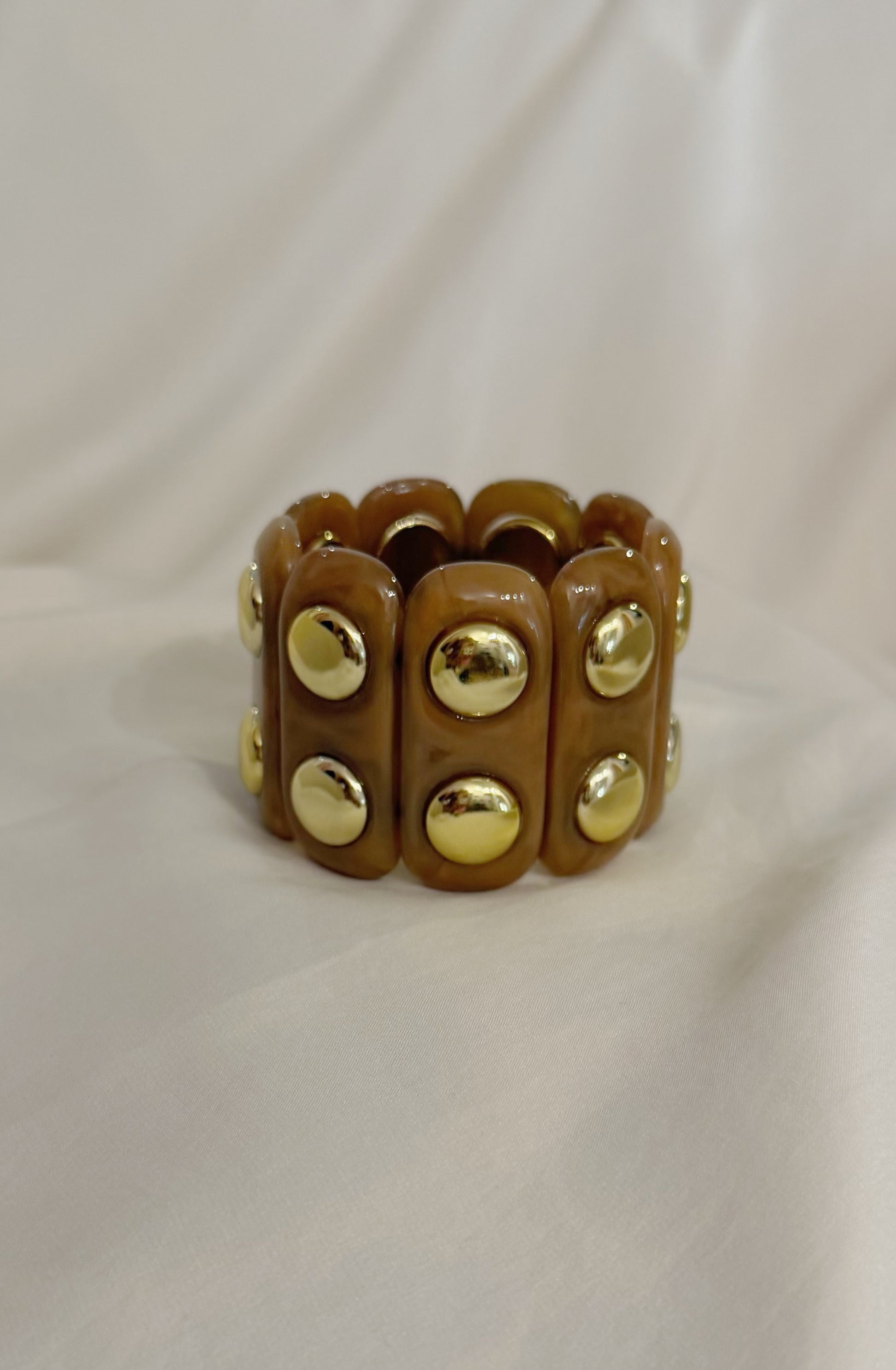 BRACELET Victoire(élastique) Praline