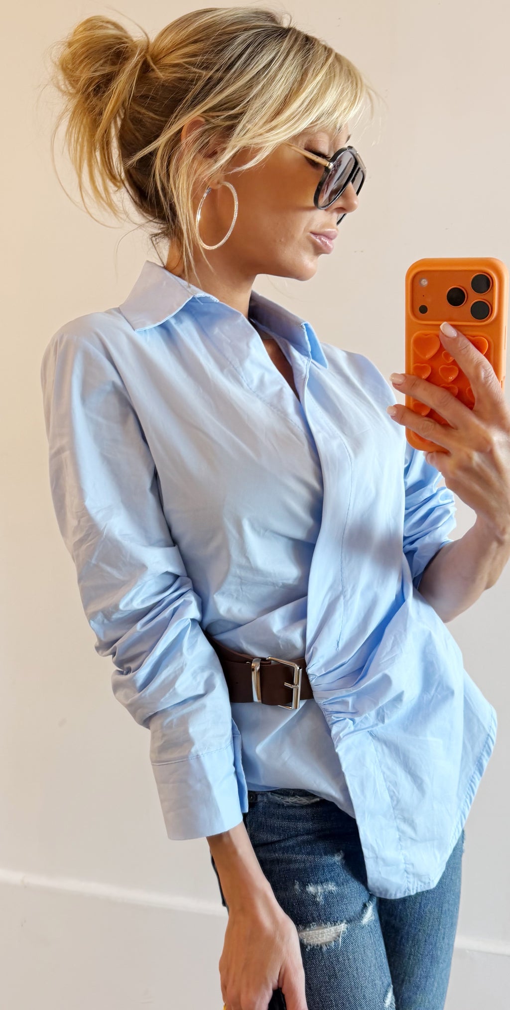 CHEMISE Chloé blue