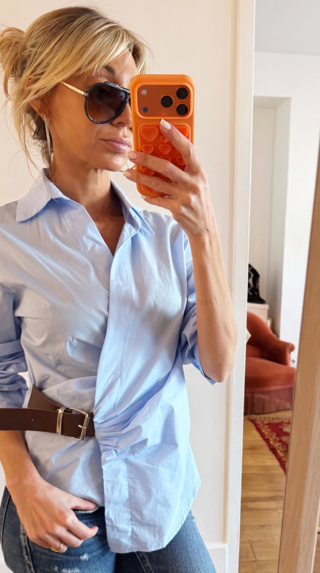CHEMISE Chloé blue