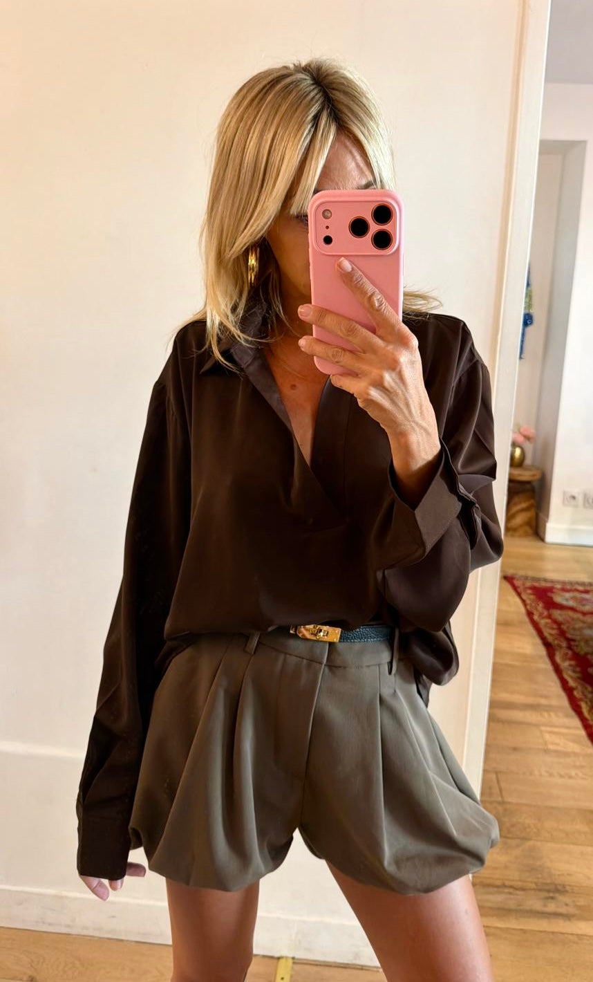 CHEMISIER Sarah choco