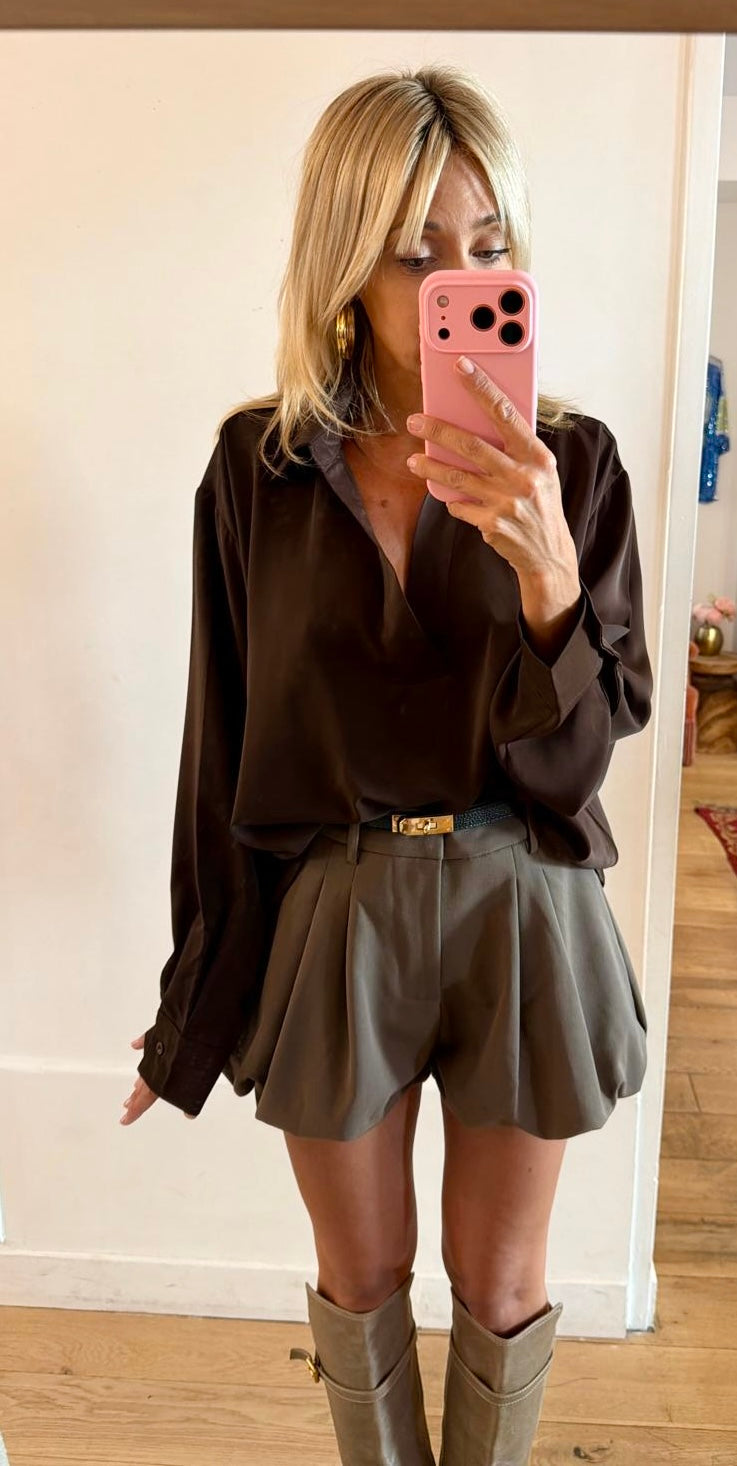 CHEMISIER Sarah choco