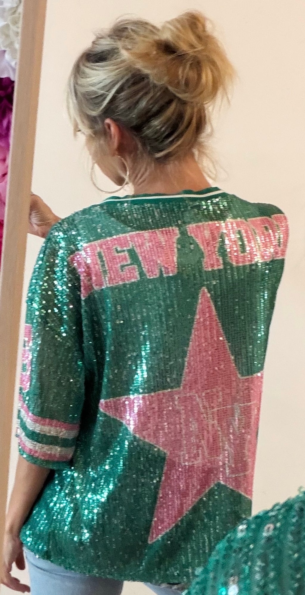 TEE SHIRT New York 26 green