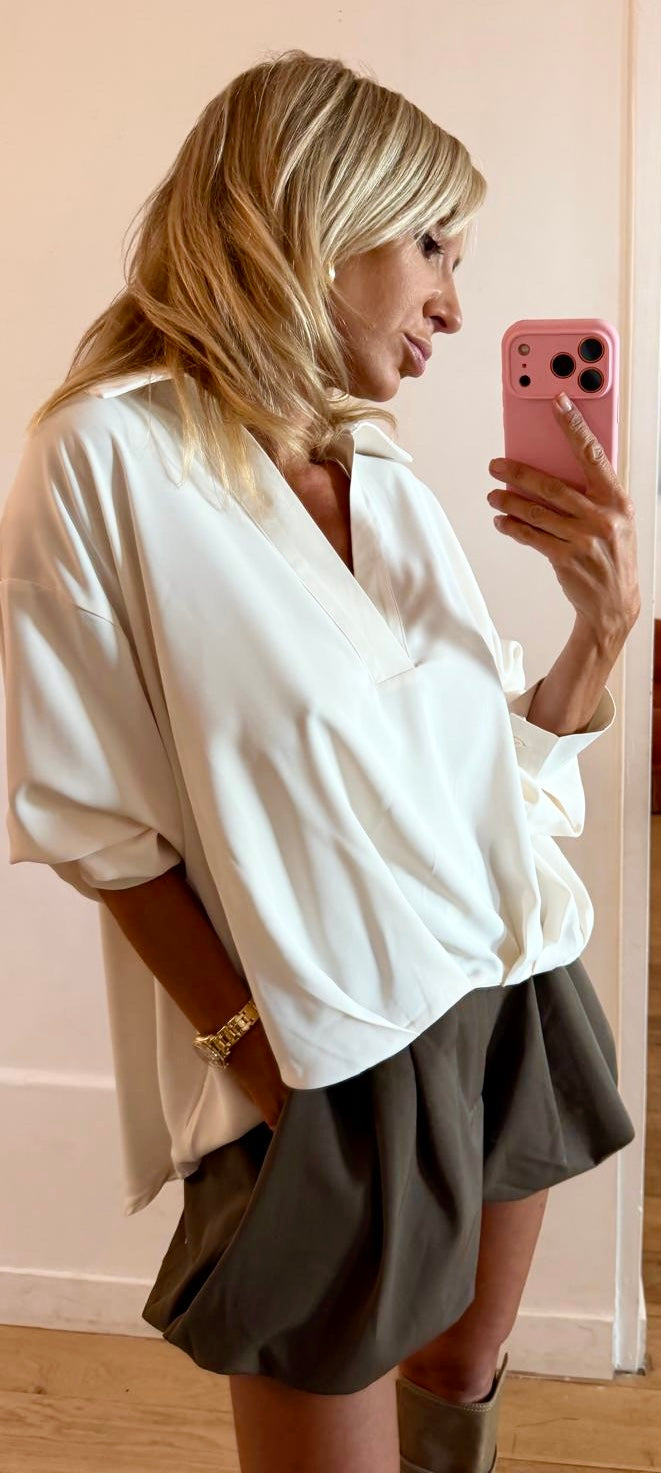 CHEMISIER Sarah cream