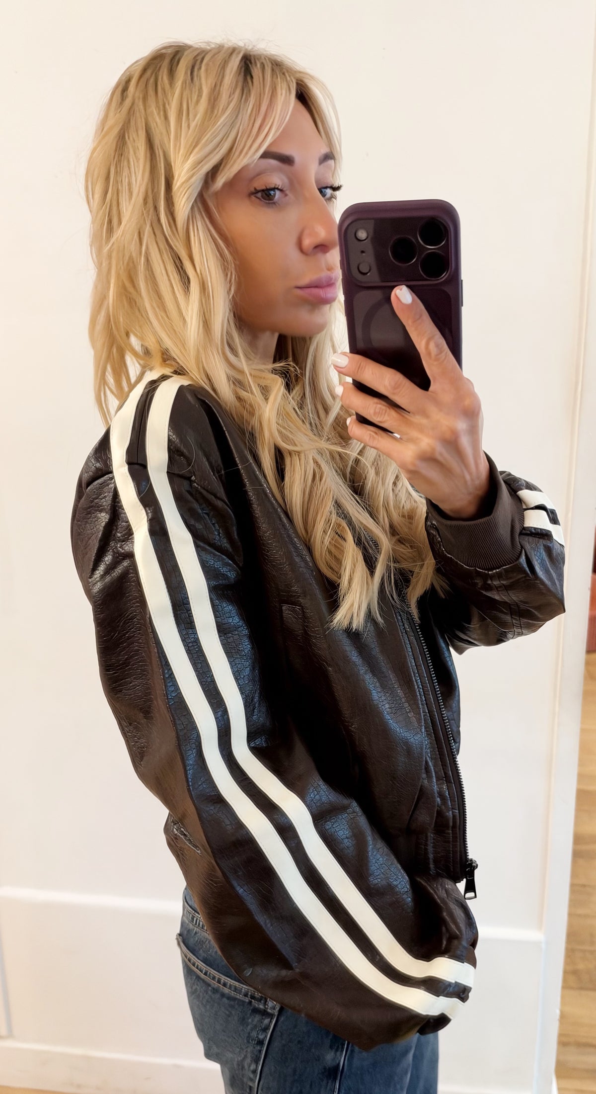 BLOUSON Snake Choco
