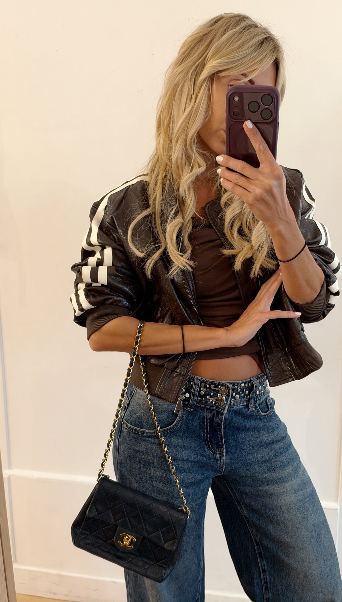 BLOUSON Snake Choco
