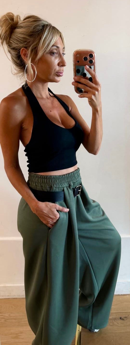 PANTALON Ophélie kaki