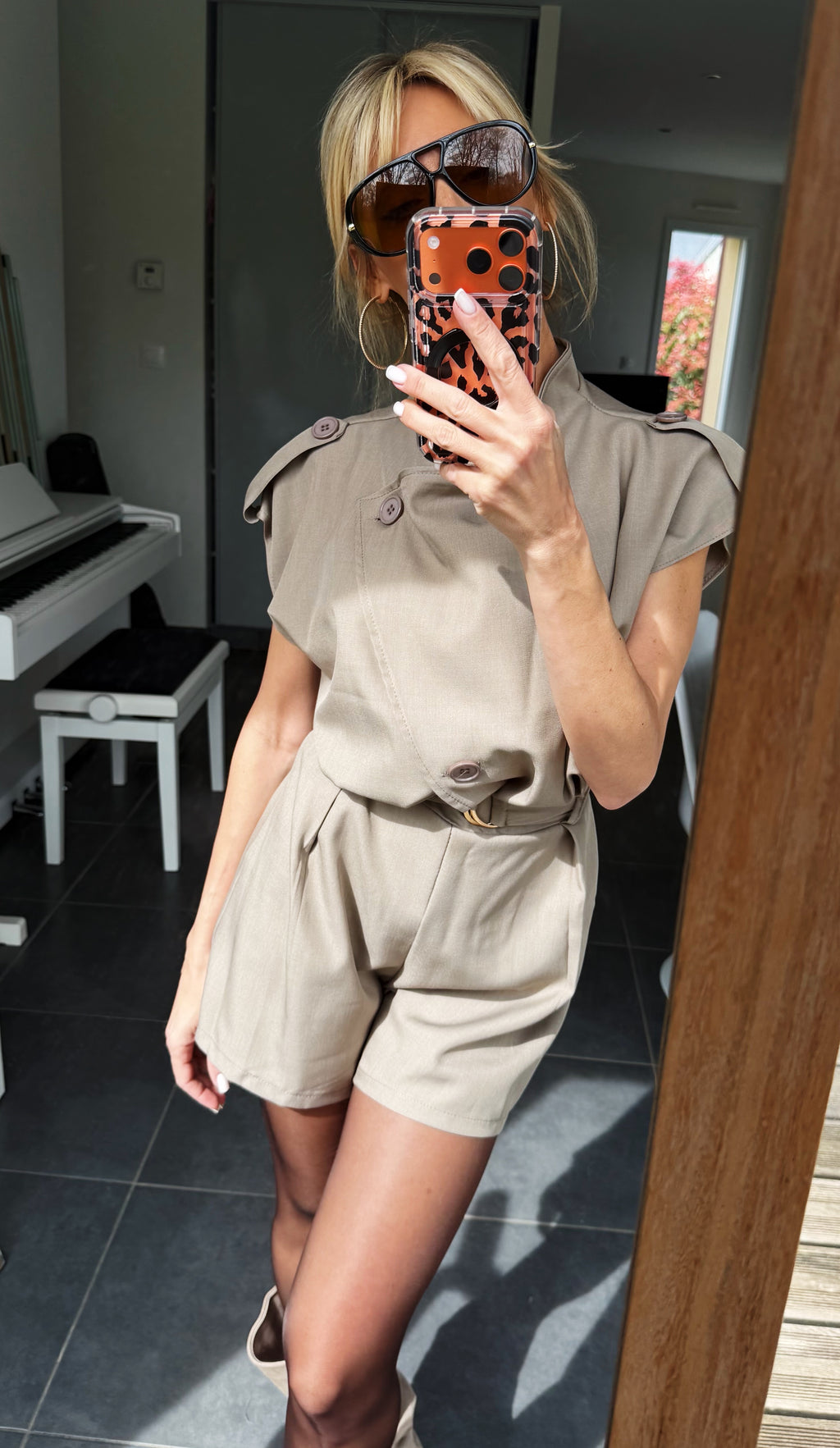 COMBI Short Max Taupe