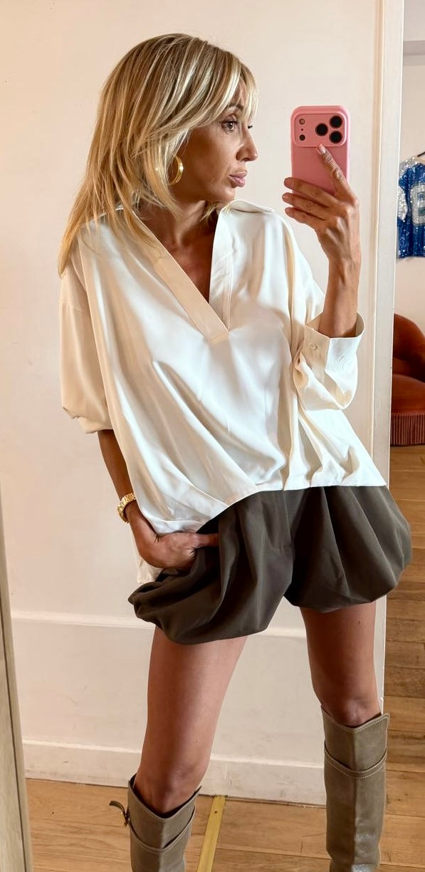 CHEMISIER Sarah cream