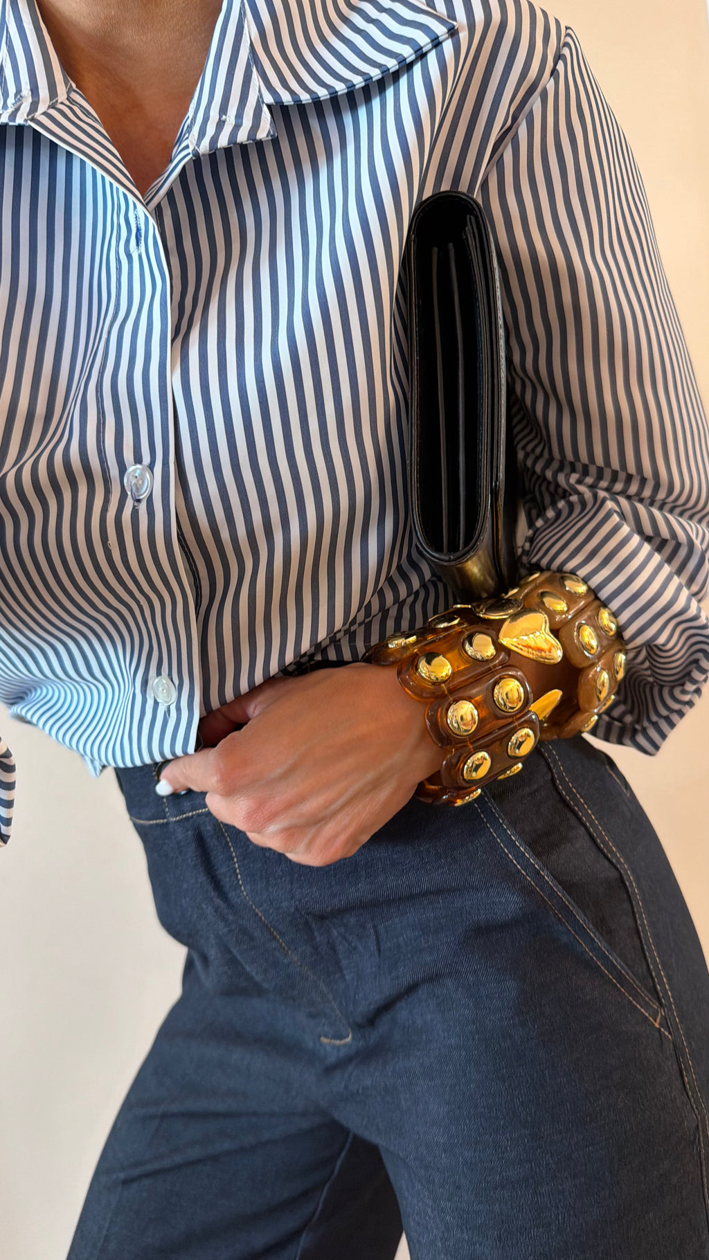 BRACELET Victoire(élastique) Brown