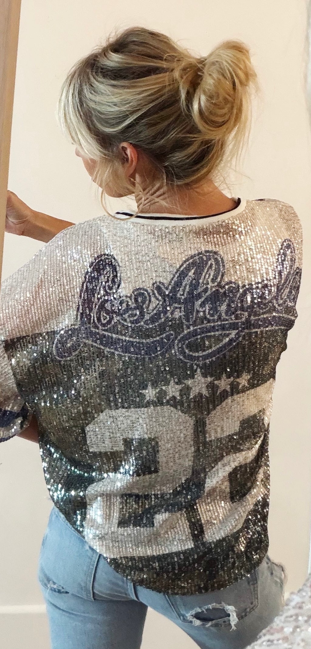 TEE SHIRT LA bleu