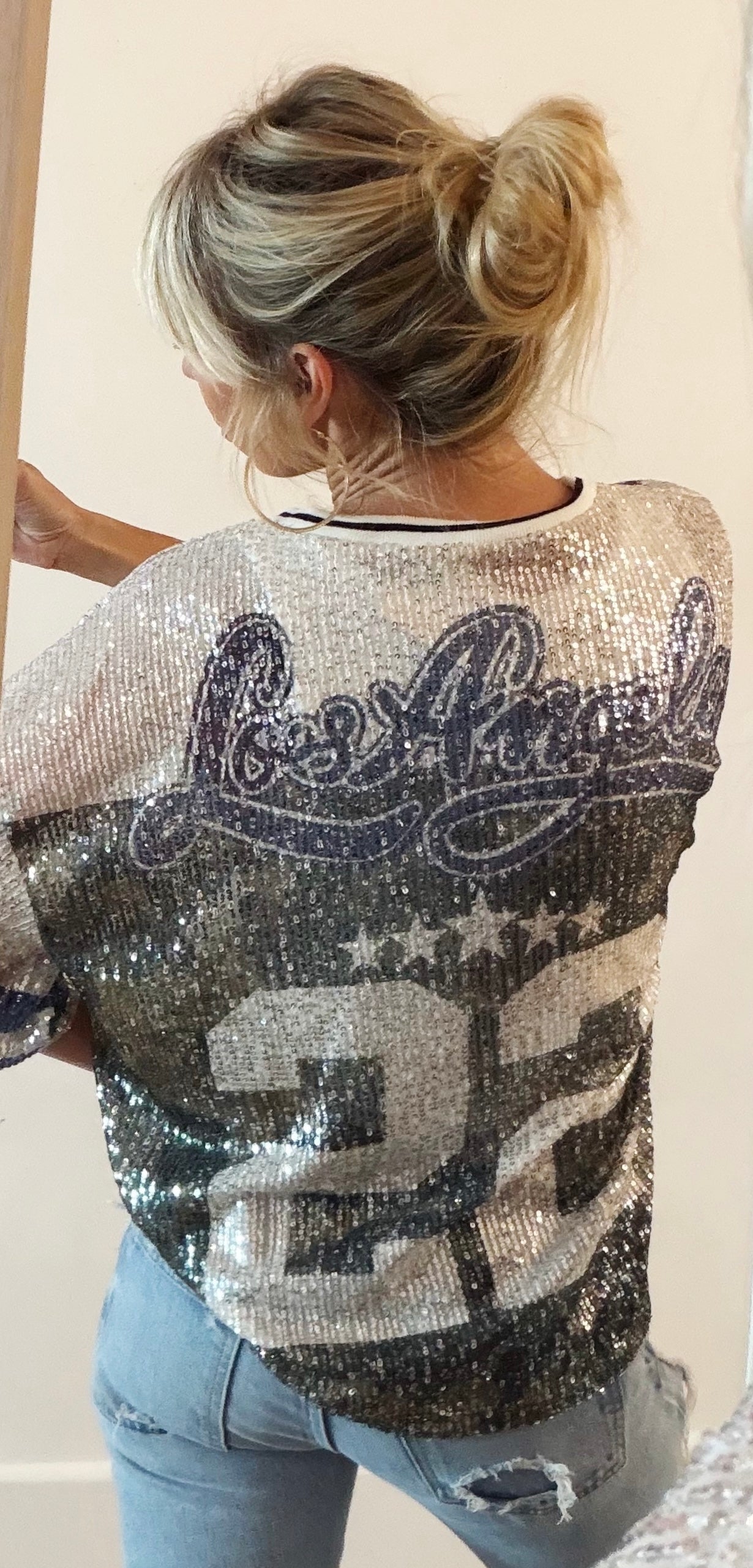 TEE SHIRT LA bleu
