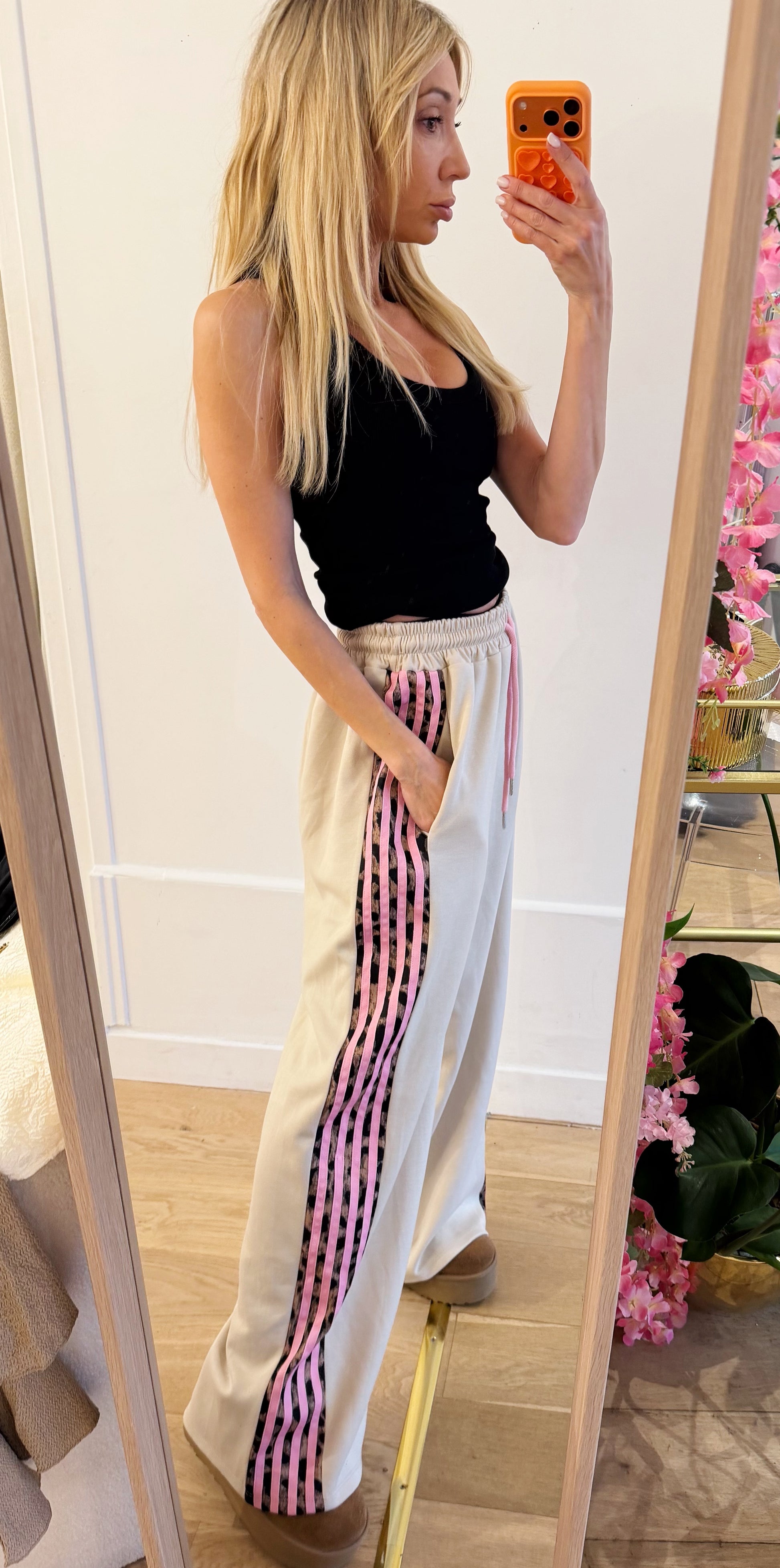 PANTALON Jogging More Love cream