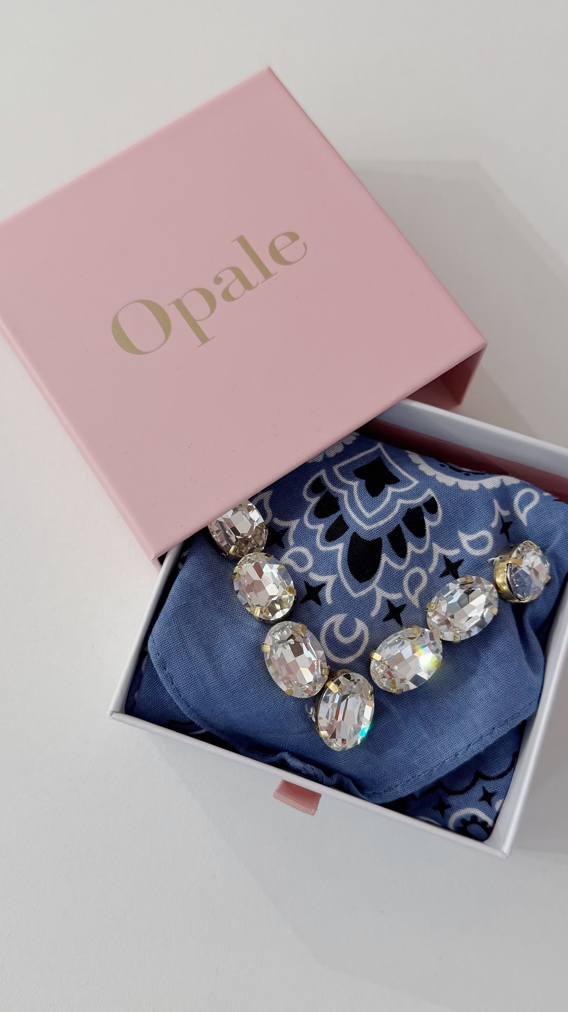 FOULARD Bandana bleu jeans