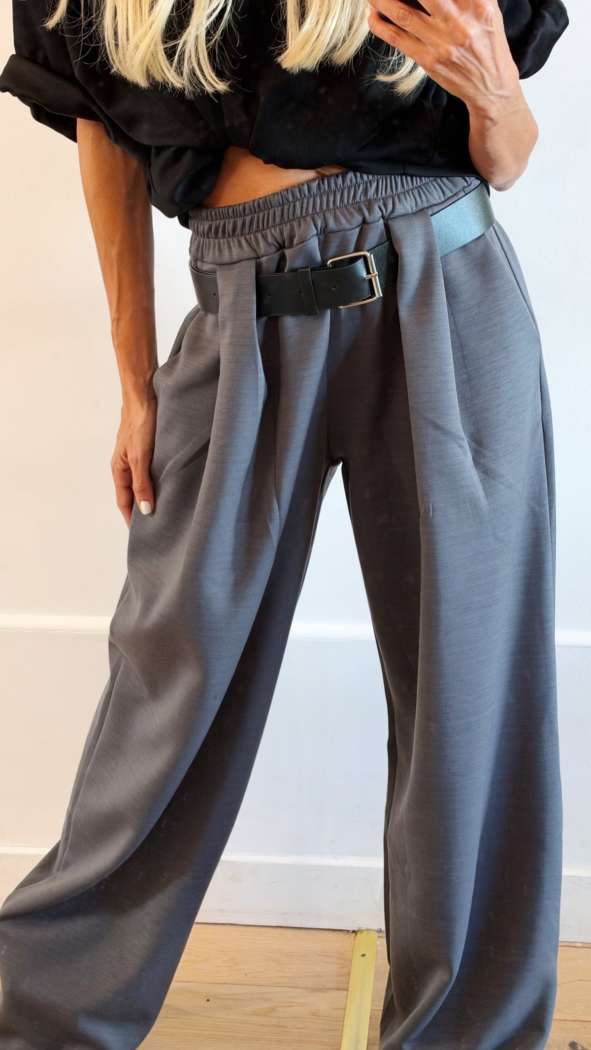 PANTALON Ophélie Anthracite