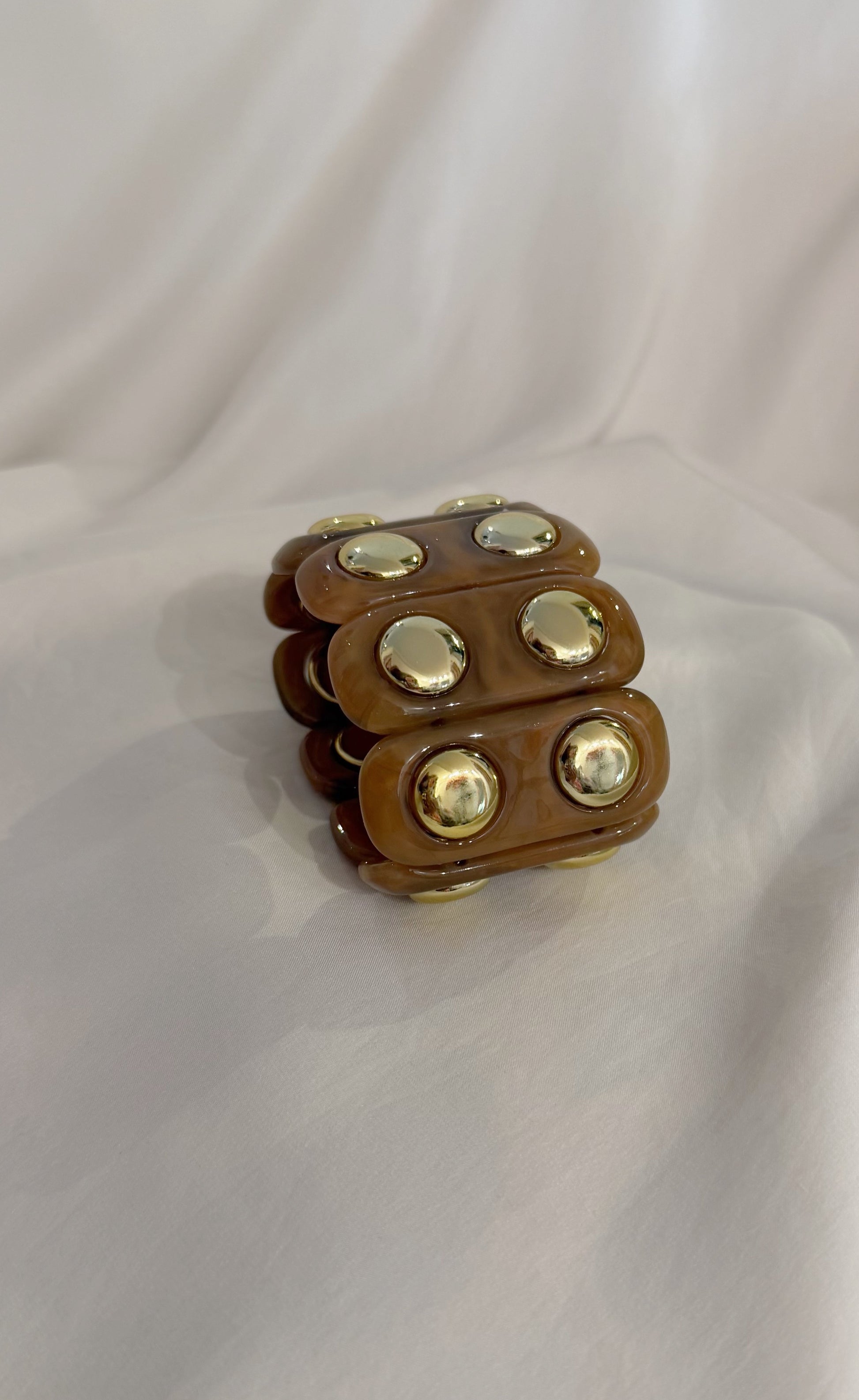 BRACELET Victoire(élastique) Praline