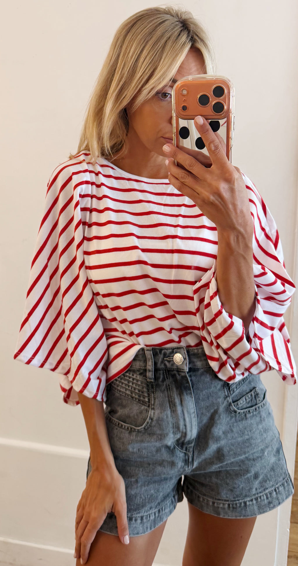 TEE SHIRT Marin rouge