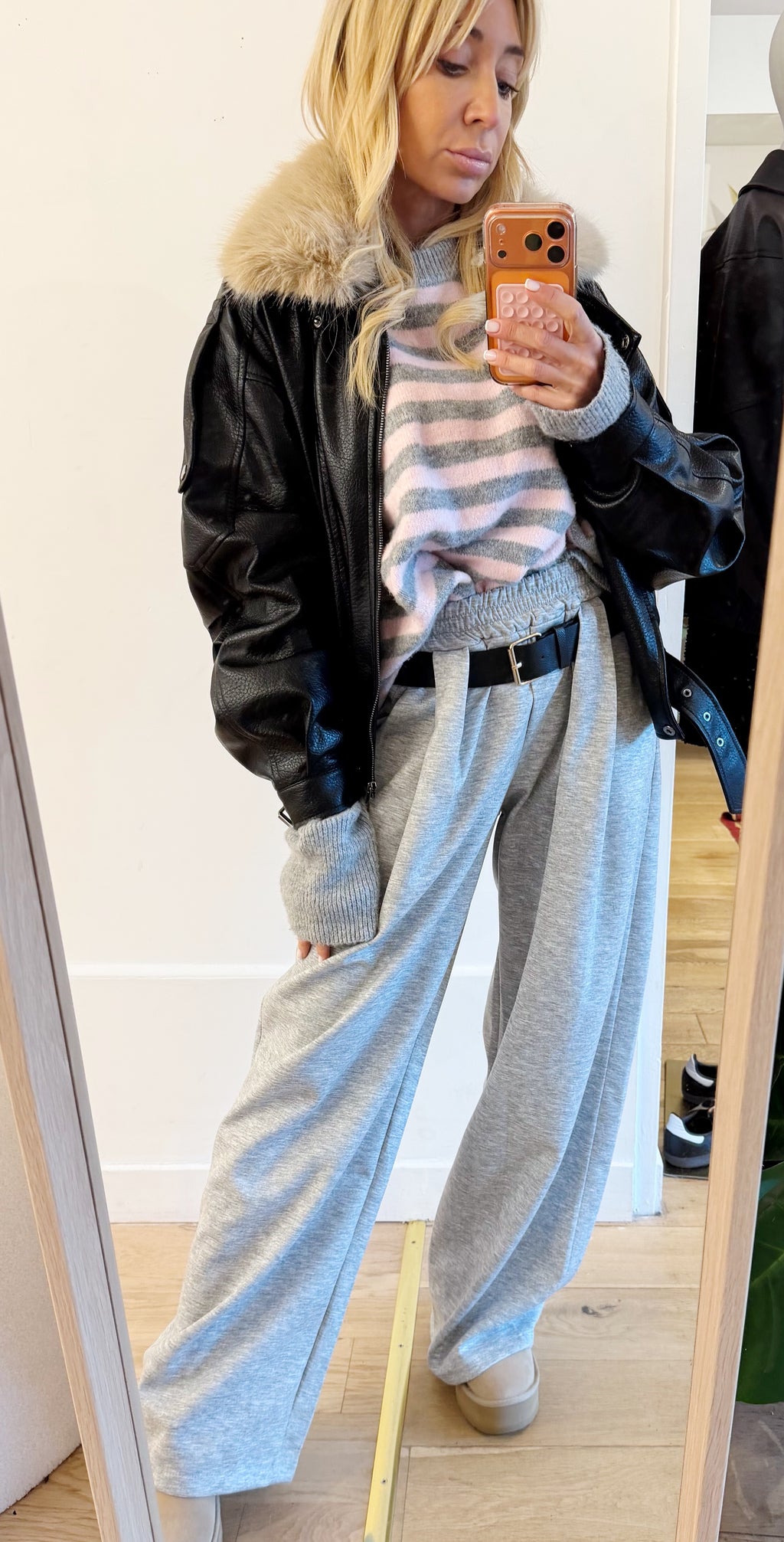 PANTALON Ophélie Gris