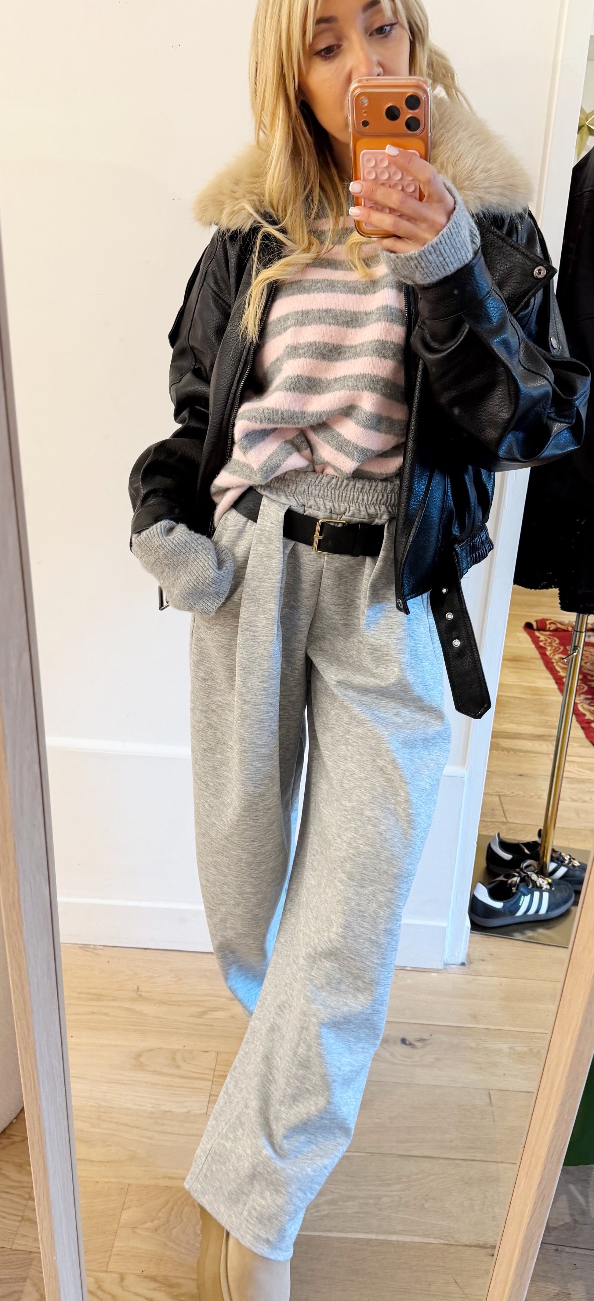 PANTALON Ophélie Gris