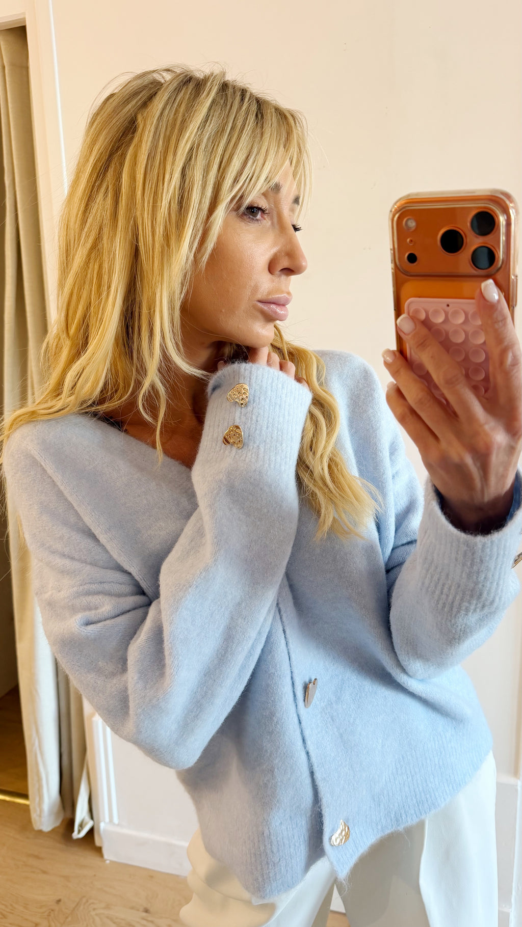 GILET Emy Sky blue