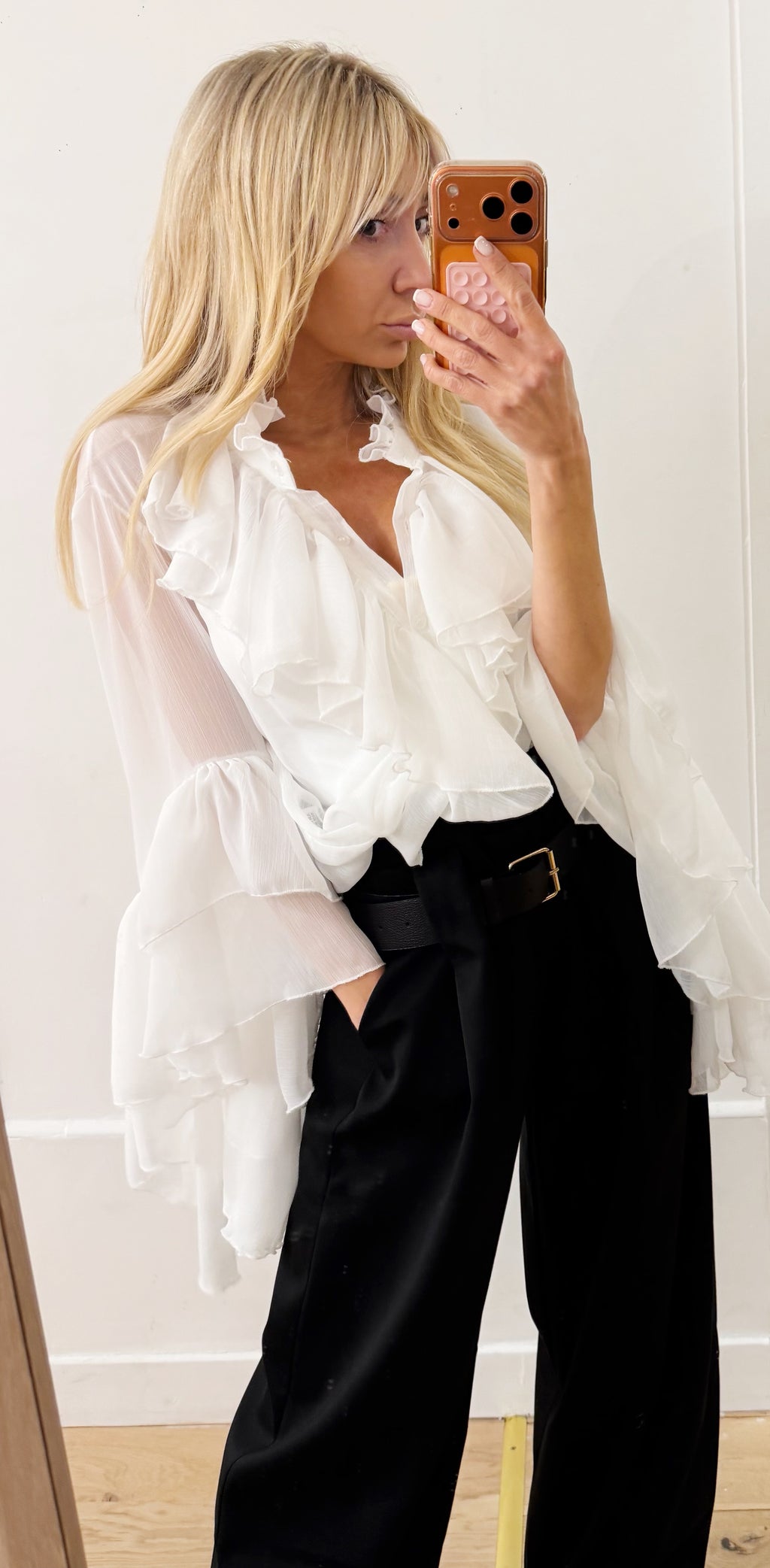BLOUSE Chloé Blanc