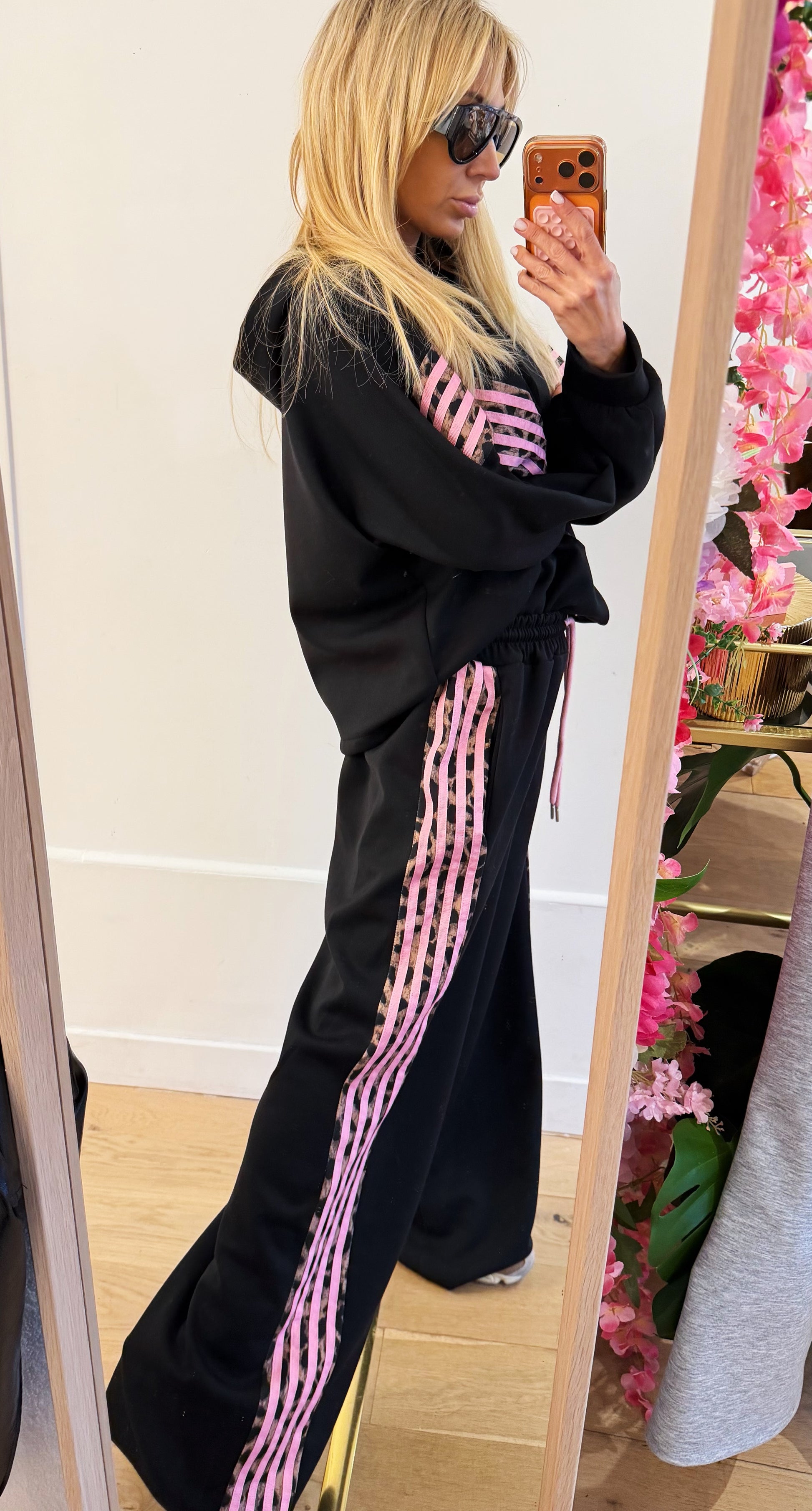 PANTALON de Jogging More Love Noir