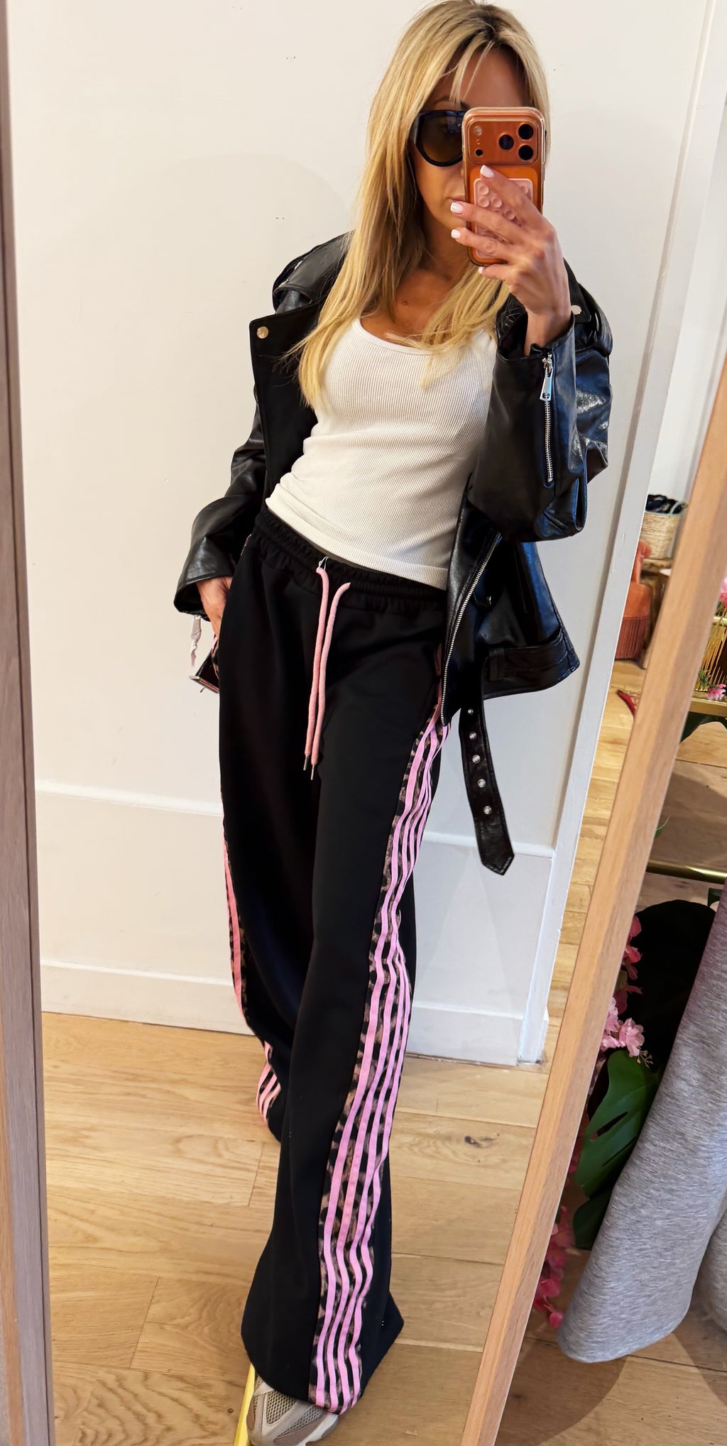 PANTALON de Jogging More Love Noir