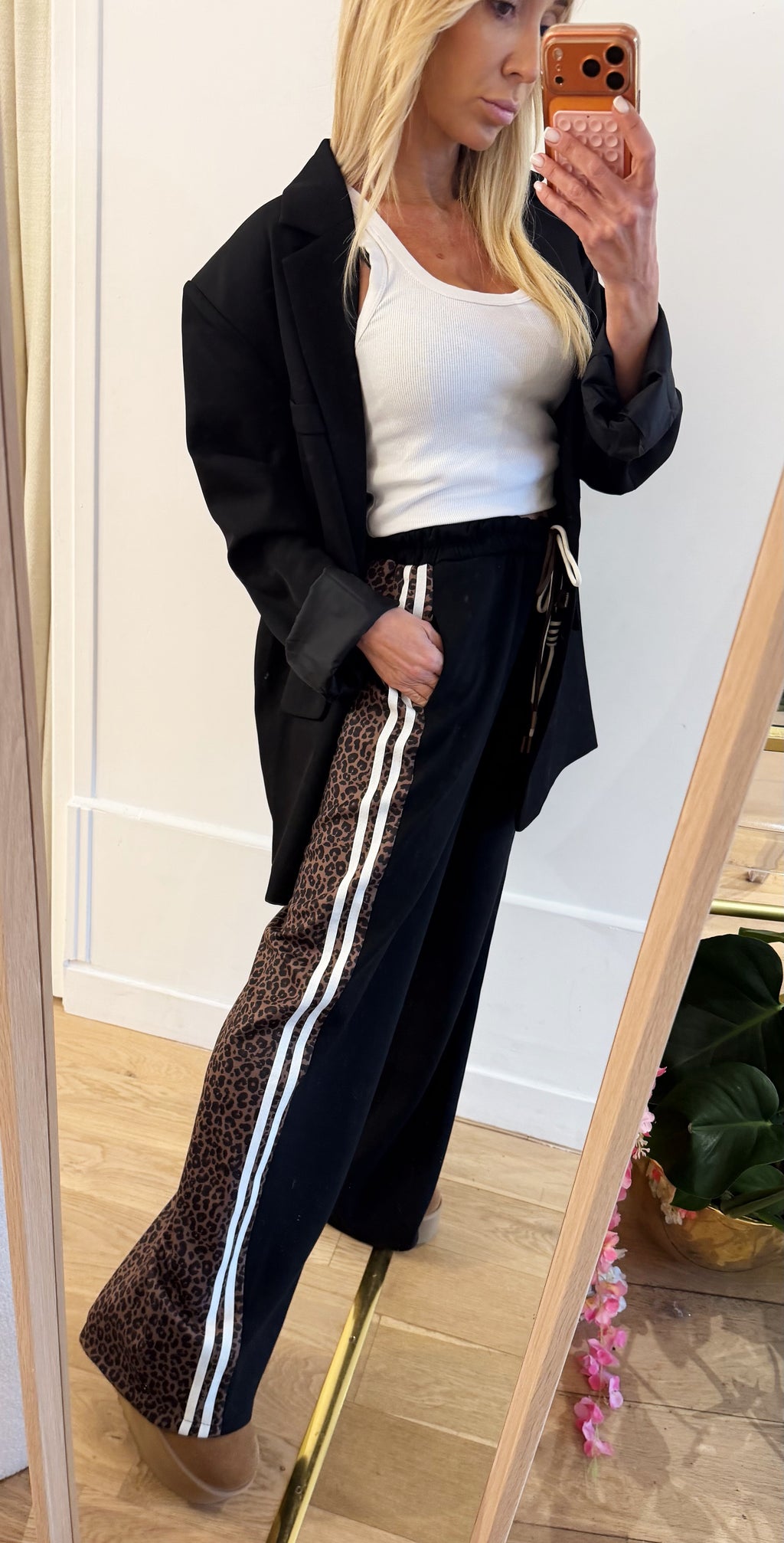 PANTALON jogging Panthera Black