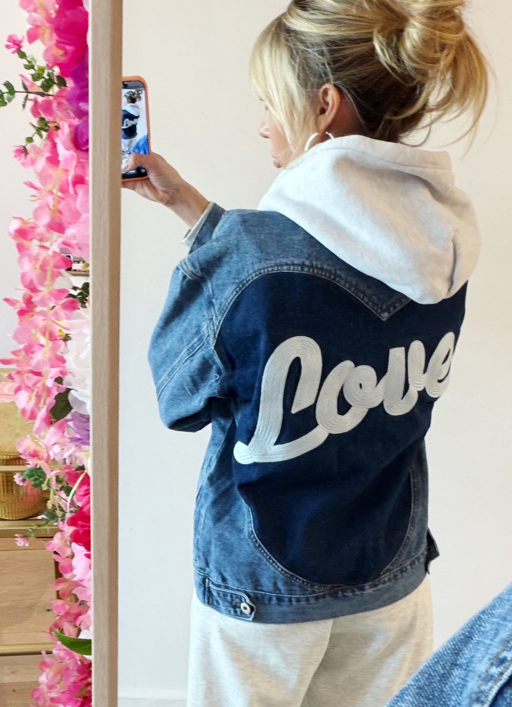 VESTE en jean Love