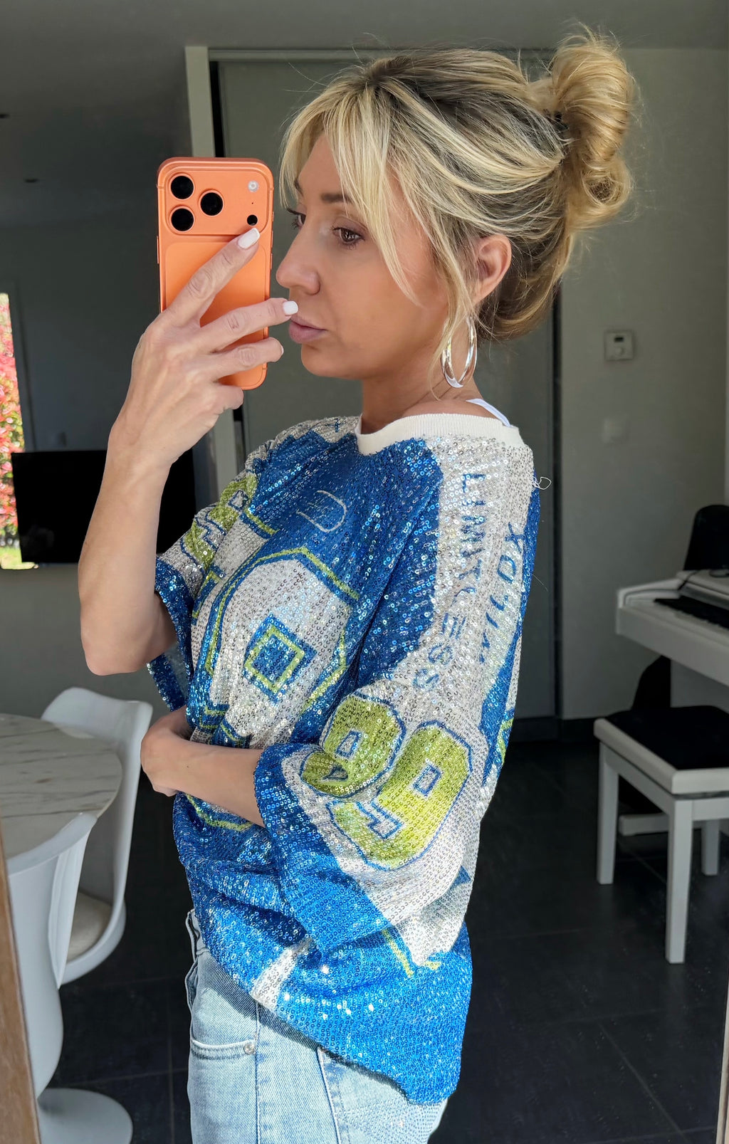 TEE SHIRT 99 blue