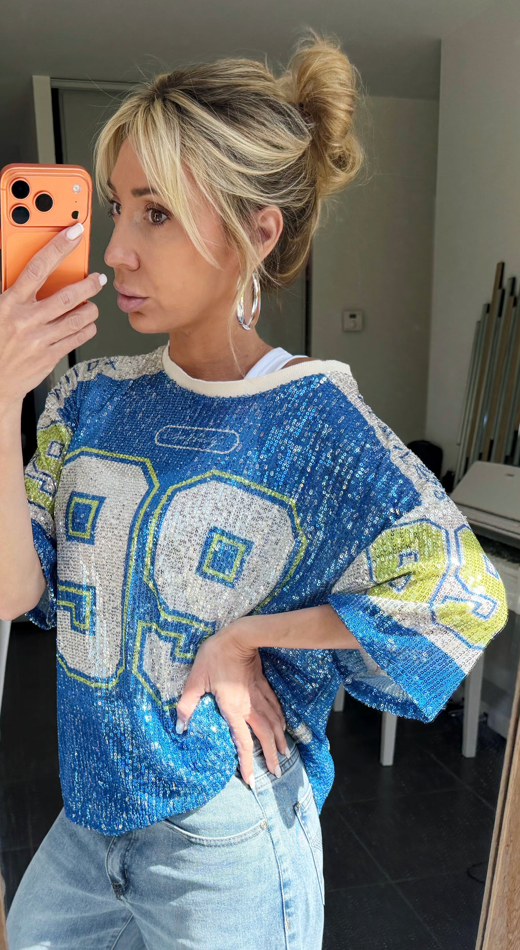 TEE SHIRT 99 blue